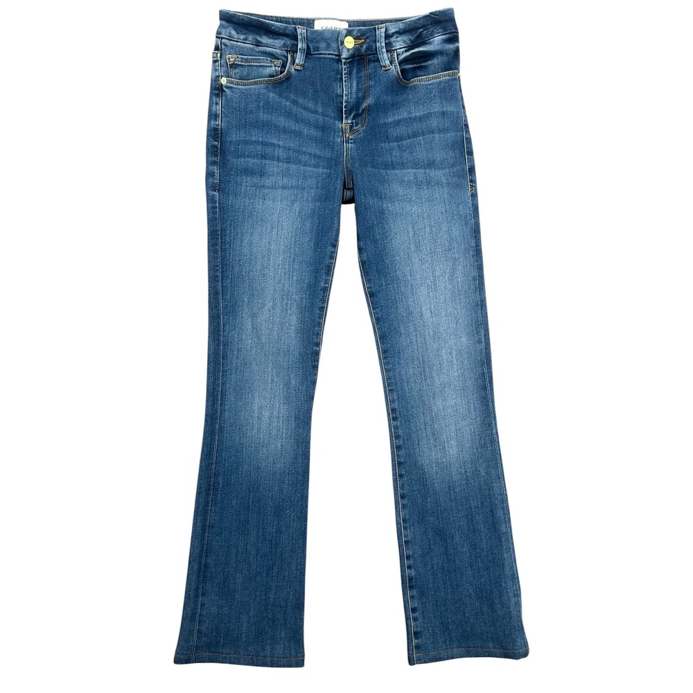 FRAME Le‎ Mini Boot Blue Denim Jeans Size 26